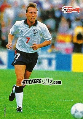 Sticker David Platt - European Championship Stars 1996 - Plascot