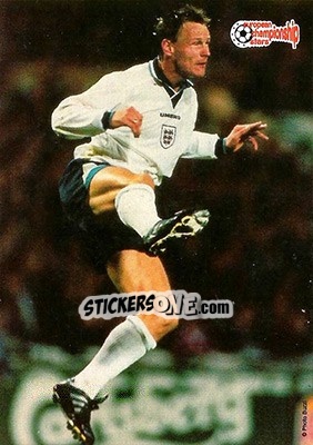 Sticker Teddy Sheringham - European Championship Stars 1996 n. 14 - Plascot