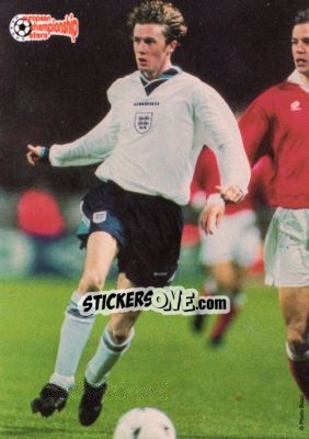 Sticker Steve McManaman - European Championship Stars 1996 - Plascot