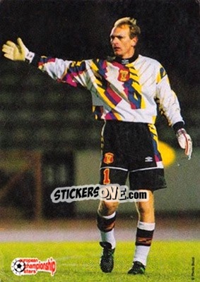 Sticker Jim Leighton - European Championship Stars 1996 n. 19 - Plascot