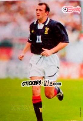 Sticker Gary McAllister - European Championship Stars 1996 n. 22 - Plascot