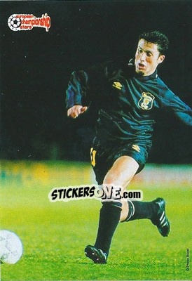 Sticker John Collins - European Championship Stars 1996 n. 25 - Plascot