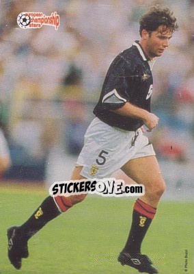 Cromo Ally McCoist - European Championship Stars 1996 - Plascot