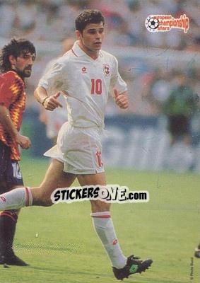 Cromo Ciriaco Sforza - European Championship Stars 1996 - Plascot