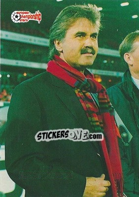Sticker Guus Hiddink - European Championship Stars 1996 n. 44 - Plascot