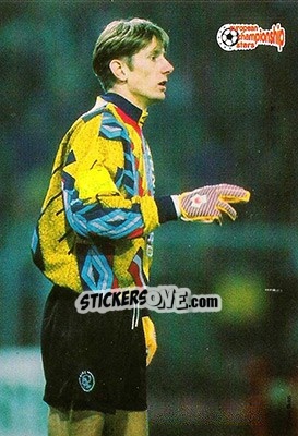 Sticker Edwin van der Sar - European Championship Stars 1996 n. 45 - Plascot