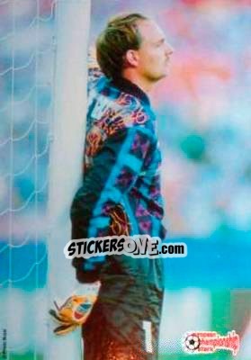 Sticker Ed De Goey - European Championship Stars 1996 n. 46 - Plascot