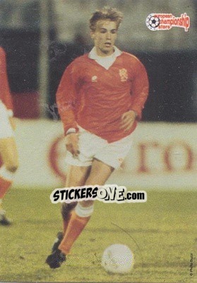 Sticker Richard Witschge - European Championship Stars 1996 - Plascot