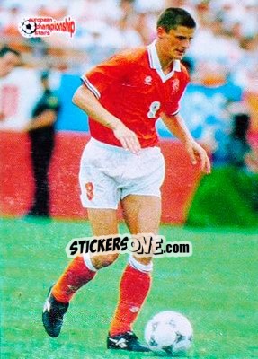 Sticker Wim Jonk - European Championship Stars 1996 - Plascot