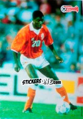 Figurina Bryan Roy - European Championship Stars 1996 n. 53 - Plascot