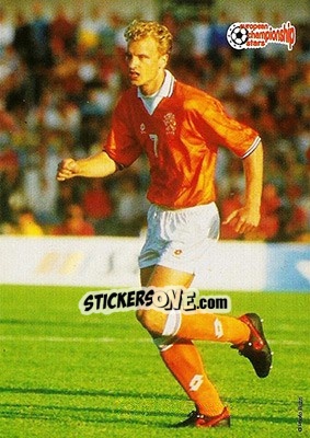 Sticker Dennis Bergkamp - European Championship Stars 1996 n. 56 - Plascot