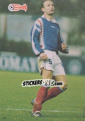 Sticker Frank Leboeuf - European Championship Stars 1996 n. 65 - Plascot