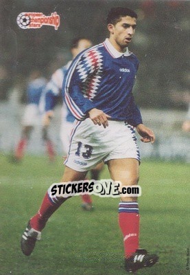 Sticker Sabri Lamouchi - European Championship Stars 1996 n. 68 - Plascot