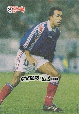 Sticker Patrice Loko - European Championship Stars 1996 - Plascot