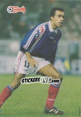 Sticker Patrice Loko - European Championship Stars 1996 n. 72 - Plascot