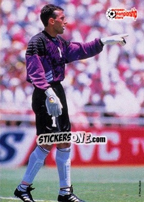 Sticker Florin Prunea - European Championship Stars 1996 - Plascot