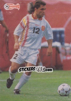 Sticker Barjuan Sergi - European Championship Stars 1996 - Plascot