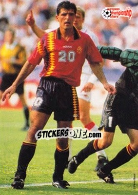 Sticker Miguel Nadal - European Championship Stars 1996 - Plascot