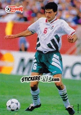 Sticker Zlatko Ivankov - European Championship Stars 1996 n. 103 - Plascot