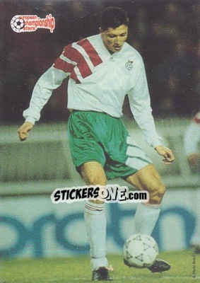 Sticker Luboslav Penev - European Championship Stars 1996 - Plascot
