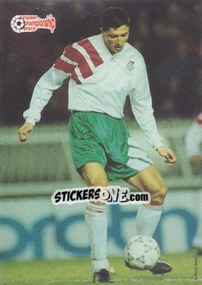 Sticker Luboslav Penev - European Championship Stars 1996 n. 107 - Plascot