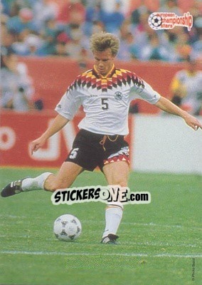 Sticker Thomas Helmer - European Championship Stars 1996 n. 112 - Plascot