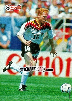 Sticker Matthias Sammer - European Championship Stars 1996 - Plascot