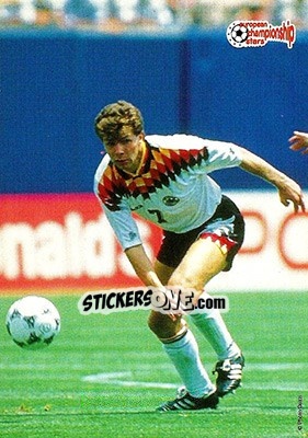 Cromo Andreas Moller - European Championship Stars 1996 - Plascot