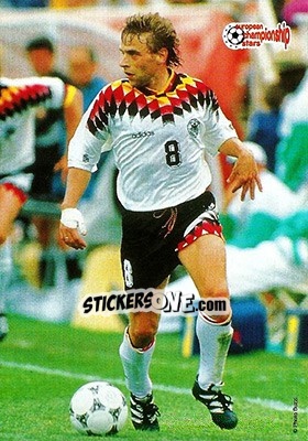 Sticker Thomas Hassler - European Championship Stars 1996 n. 118 - Plascot