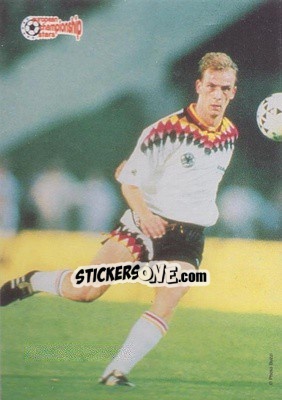 Sticker Mario Basler - European Championship Stars 1996 n. 120 - Plascot