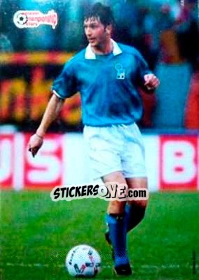 Sticker Lorenzo Minotti - European Championship Stars 1996 - Plascot