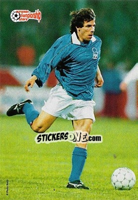 Sticker Gianfranco Zola - European Championship Stars 1996 - Plascot