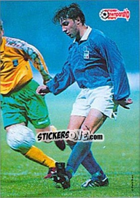 Sticker Alessandro Del Piero - European Championship Stars 1996 - Plascot