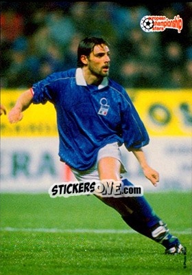 Sticker Marco Simone - European Championship Stars 1996 - Plascot