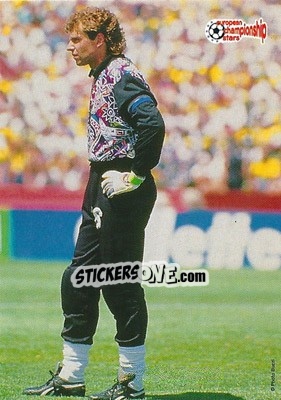 Sticker Dmitri Kharin - European Championship Stars 1996 - Plascot