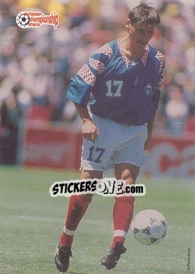 Sticker Ilya Tsymbalar - European Championship Stars 1996 n. 144 - Plascot