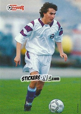 Sticker Dmitri Radchenko - European Championship Stars 1996 - Plascot