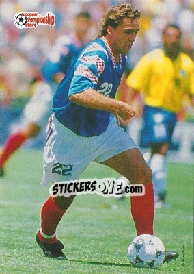 Sticker Sergei Juran - European Championship Stars 1996 n. 151 - Plascot