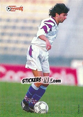 Sticker Igor Dobrovolski - European Championship Stars 1996 - Plascot