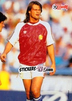 Sticker Thomas Skuhravy - European Championship Stars 1996 - Plascot