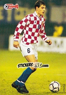 Cromo Slaven Bulic - European Championship Stars 1996 - Plascot