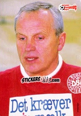 Sticker Richard Moeller Nielsen - European Championship Stars 1996 - Plascot