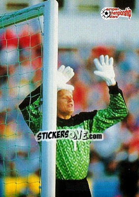 Sticker Peter Schmeichel - European Championship Stars 1996 - Plascot