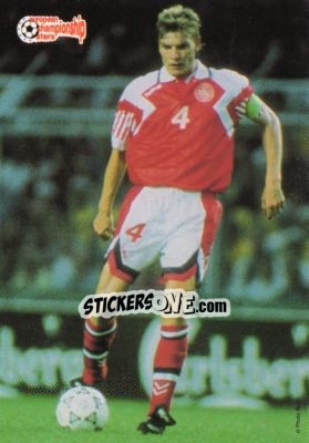 Sticker Lars Olsen - European Championship Stars 1996 - Plascot