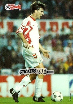 Sticker Michael Laudrup - European Championship Stars 1996 - Plascot