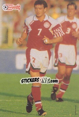 Sticker John Jensen - European Championship Stars 1996 - Plascot