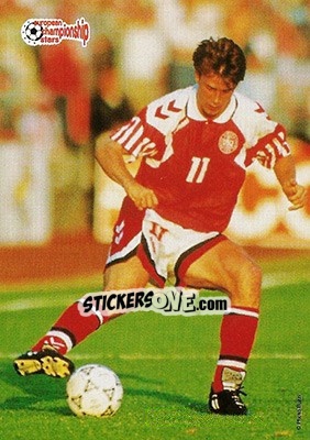 Sticker Brian Laudrup - European Championship Stars 1996 - Plascot