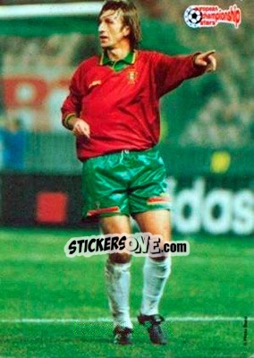 Sticker Manuel Dimas - European Championship Stars 1996 n. 186 - Plascot