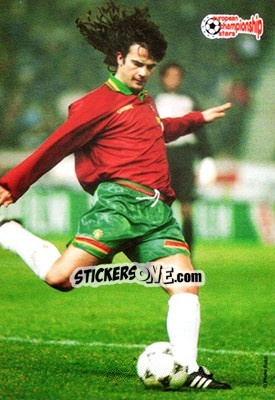 Sticker Fernando Couto - European Championship Stars 1996 n. 188 - Plascot