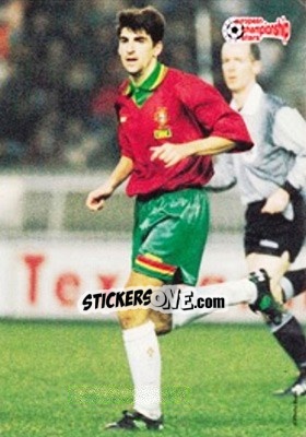 Sticker Paulinho Santos - European Championship Stars 1996 - Plascot